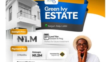 GREEN IVY ESTATE, IBEJU LEKKI