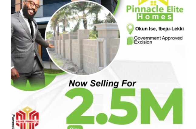 PINNACLE ELITE HOMES, IBEJU LEKKI